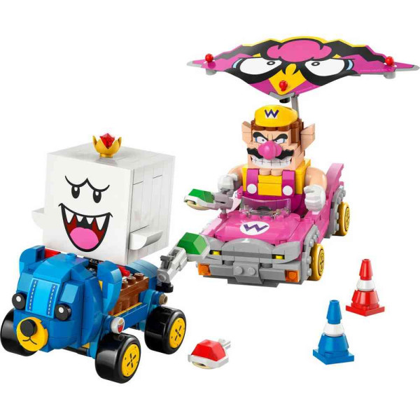 LEGO SUPER MARIO KART WARIO AND KING BOO