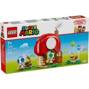 LEGO SUPER MARIO PARTY AT TOADS HOUSE