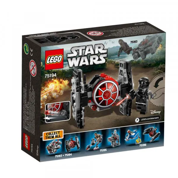 LEGO STAR WARS FIRST ORDER TIE FIGHTER MICROFIGHTERS 