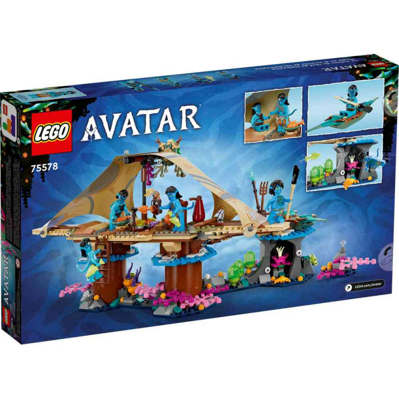 LEGO AVATAR METKAYINA REEF HOME