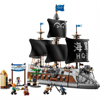 LEGO ONE PIECE GARPS MARINE BATTLESHIP 
