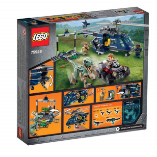 LEGO JURASSIC WORLD BLUE'S HELICOPTER PURSUIT 