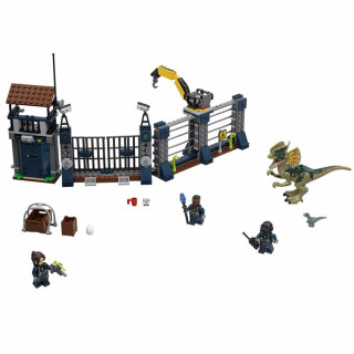 LEGO JURASSIC WORLD DILOPHOSAURUS OUTPOST ATTACK 