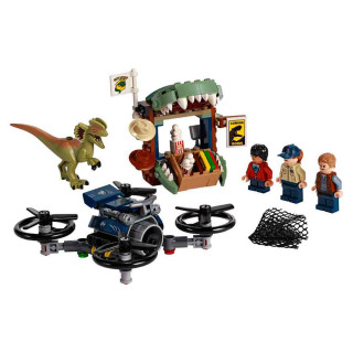 LEGO JURASSIC DILOPHOSAURUS ON THE LOOSE 