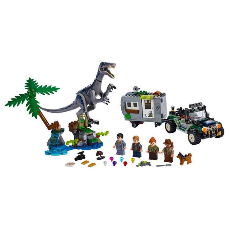 LEGO JURASSIC WORLD BARYONYX FACE OFF