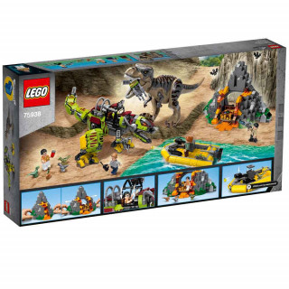 LEGO JURASSIC WORLD T REX DINO MECH BATTLE