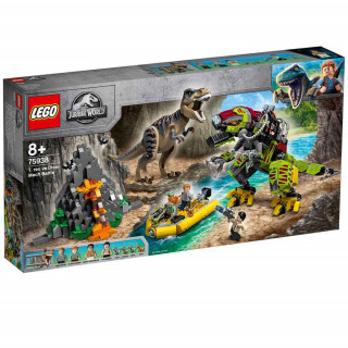 LEGO JURASSIC WORLD T REX DINO MECH BATTLE