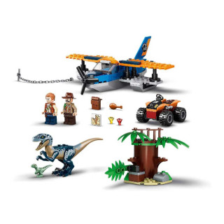 LEGO JURASTIC WORLD VELOCIRAPTOR: BIPLANE RESCUE