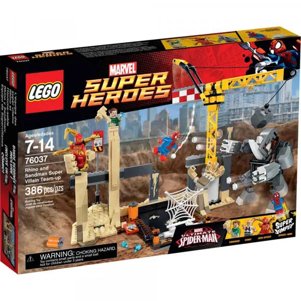 LEGO SUPER HEROES RHINO AND SANDMAN SUPER VILL.. 