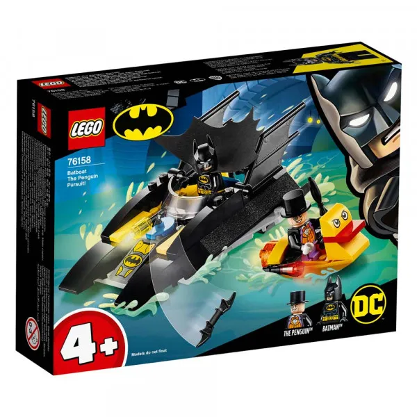 LEGO DC BATMAN BATBOAT THE PENGUIN PURSUIT 