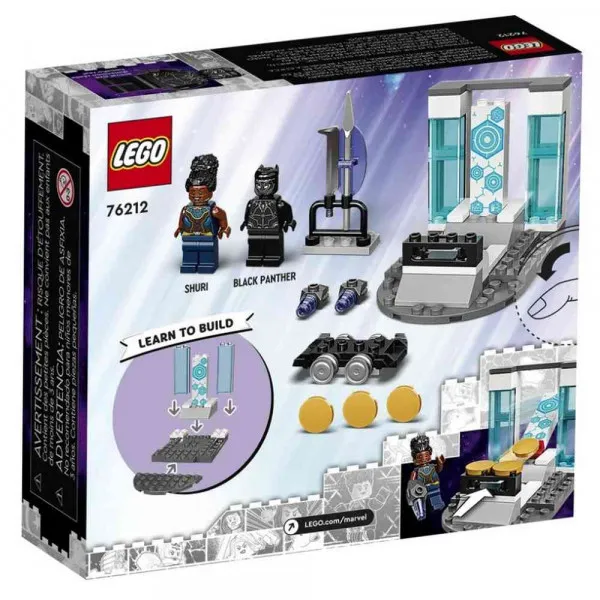 LEGO BLACK PANTER SHURIS LAB 