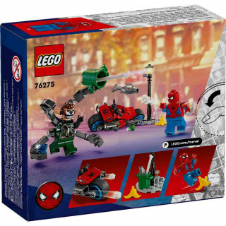 LEGO SUPER HEROES MARVEL MOTORCYCLE CHASE  SPIDERMAN VS DOC OCK 