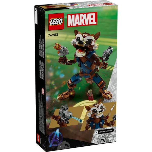 LEGO SUPER HEROES MARVEL ROCKET AND BABY GROOT 