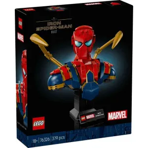 LEGO SUPER HEROES IRON SPIDERMAN BUST