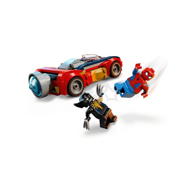 LEGO SUPER HEROES MARVEL SPIDERMAN CAR VS VENOMIZED 