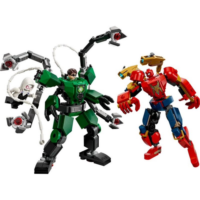 LEGO SUPER HEROES MARVEL MECH BATTLE SPIDERMAN VS ENEMY 