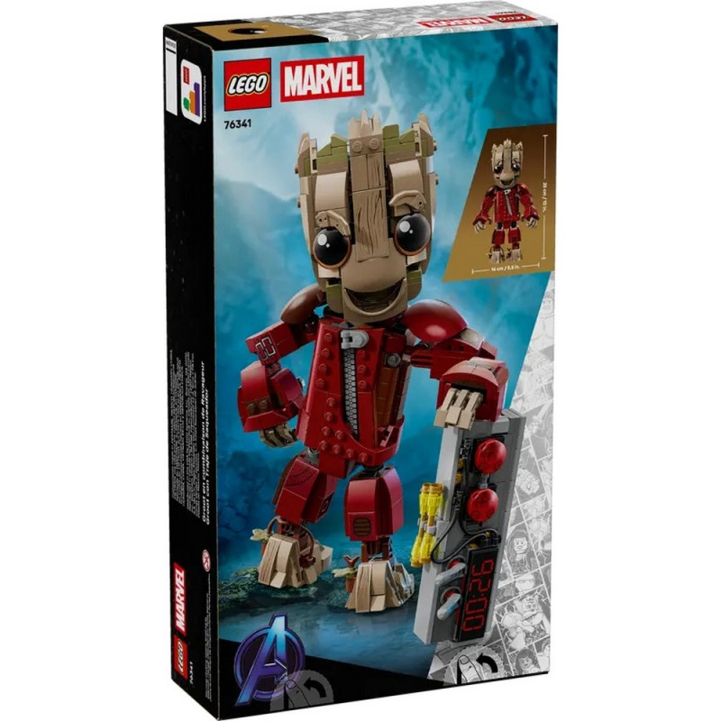 LEGO SUPER HEROES MARVEL RAVAGER JUMPSUIT GROOT 