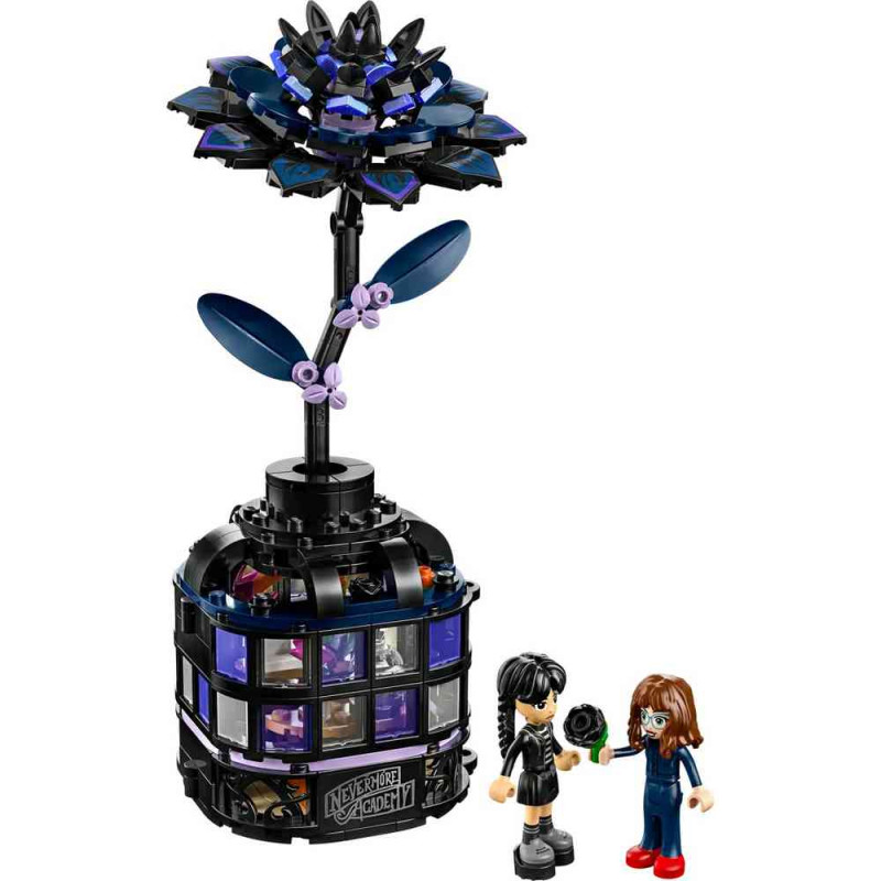LEGO BUFFALO WEDNESDAY BLACK DAHLIA FLOWER