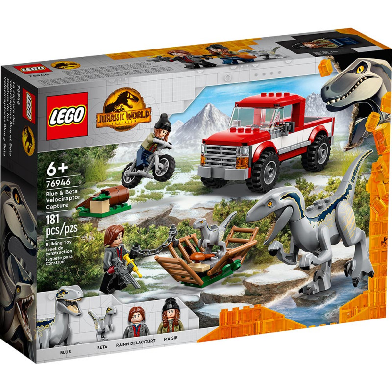 LEGO JURASSIC WORLD VELOCIRAPTOR CAPTURE