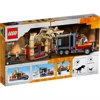 LEGO JURASSIC WORLD T. REX & ATROCIRAPTOR DINOSAUR BREAKOUT
