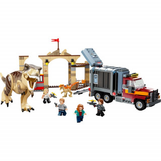 LEGO JURASSIC WORLD T. REX & ATROCIRAPTOR DINOSAUR BREAKOUT 