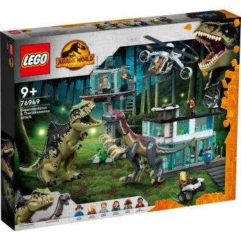 LEGO JURASSIC WORLD QUETZALCOATLUS PLANE AMBUSH 