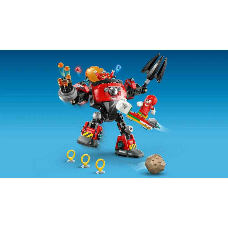 LEGO KNUCKLES VS DR EGGMAN EGG CRUSHER MECH