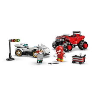 LEGO SONIC SILVERS CAR VS KNUCKLES MECH 