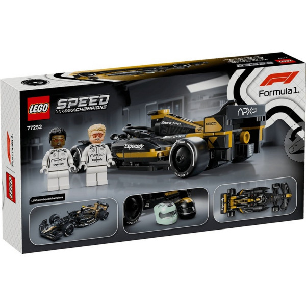 LEGO SPEED CHAMPIONS APXGP TEAM RACE CAR FROM F1 