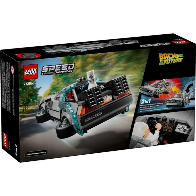 LEGO SPEED CHAMPIONS TIME MACHINE FROM BACK TO THE FUTURE 
