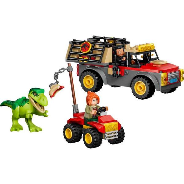 LEGO JURASSIC WORLD YOUNG T REX TRANSPORT TRUCK 