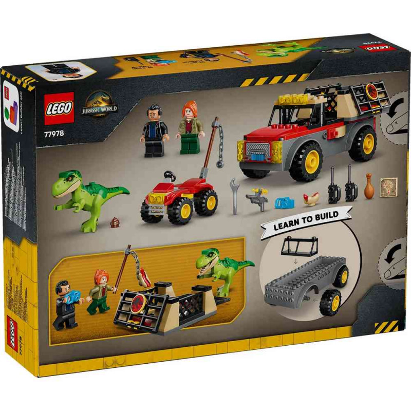LEGO JURASSIC WORLD YOUNG T REX TRANSPORT TRUCK 