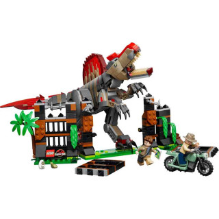 LEGO JURASSIC WORLD SPINOSAURUS DINOSAUR ESCAPE 