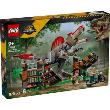 LEGO JURASSIC WORLD SPINOSAURUS DINOSAUR ESCAPE 