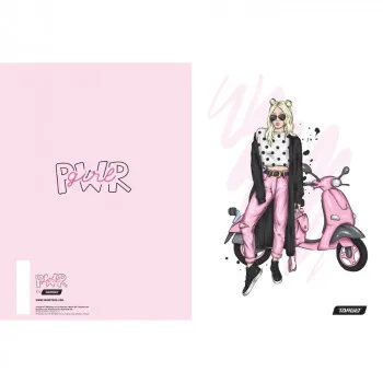 SVESKA A4 CISTA TARGET GIRL POWER