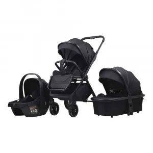 LA MAMA ALVI KOLICA ZA BEBE 3U1   BLACK 