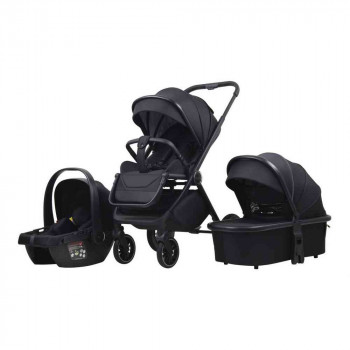 LA MAMA ALVI KOLICA ZA BEBE 3U1   BLACK 