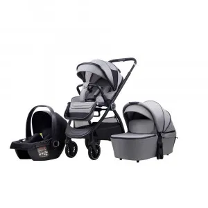 LA MAMA TRIO KOLICA ZA BEBE 3U1 GRAY