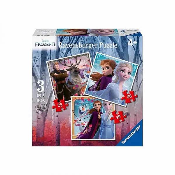 RAVENSBURGER PUZZLE   3 U 1 FROZEN 