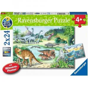 RAVENSBURGER PUZZLE DINOSAURUSI NA SVOM STANISTU 