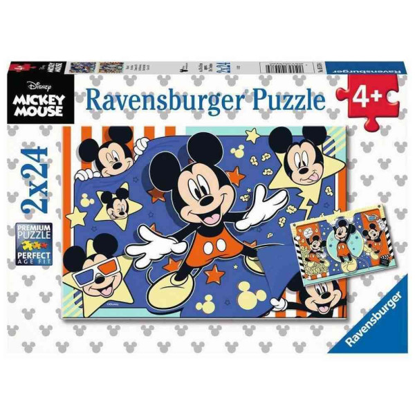 RAVENSBURGER PUZZLE (SLAGALICE) - MIKI MAUS 