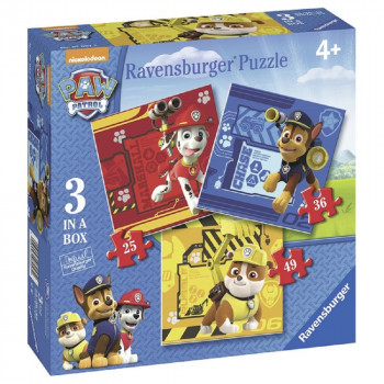 RAVENSBURGER PUZZLE PAW PATROL 3 U 1 