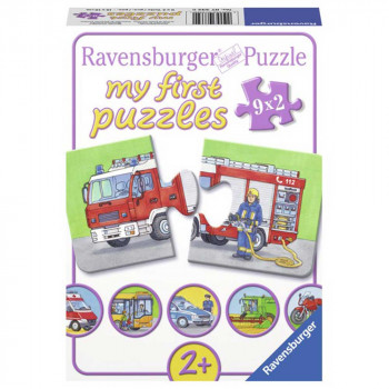 RAVENSBURGER PUZZLE MOJE PRVE PUZLE 9 U 1 ZANIMANJA 