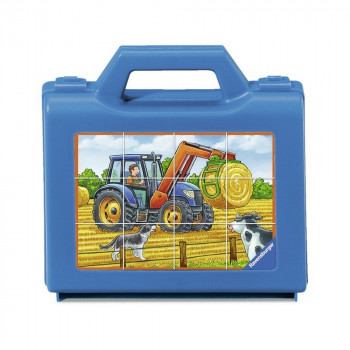 RAVENSBURGER PUZZLE PUZLE-KOCKICE, VOZILA NA 