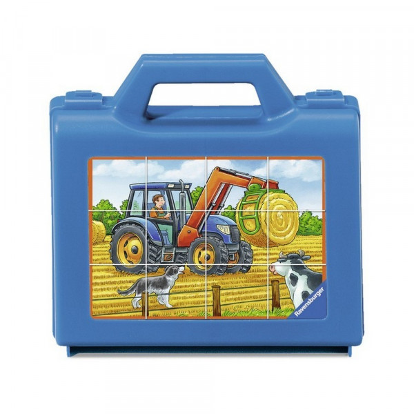 RAVENSBURGER PUZZLE PUZLE-KOCKICE, VOZILA NA 