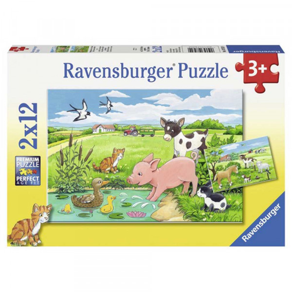 RAVENSBURGER PUZZLE MLADUNCI NA FARMI 