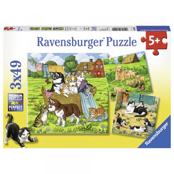 RAVENSBURGER PUZZLE MLADUNCI NA FARMI 