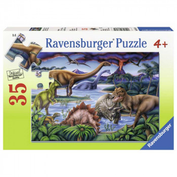RAVENSBURGER PUZZLE IGRALISTE ZA DINOSAURUSE 