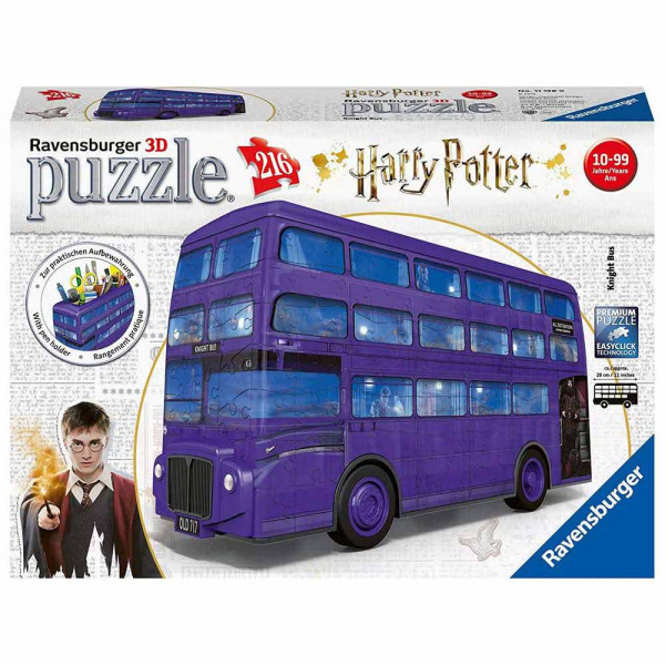 RAVENSBURGER 3D PUZZLE LONDON BUS HARRY POTER 