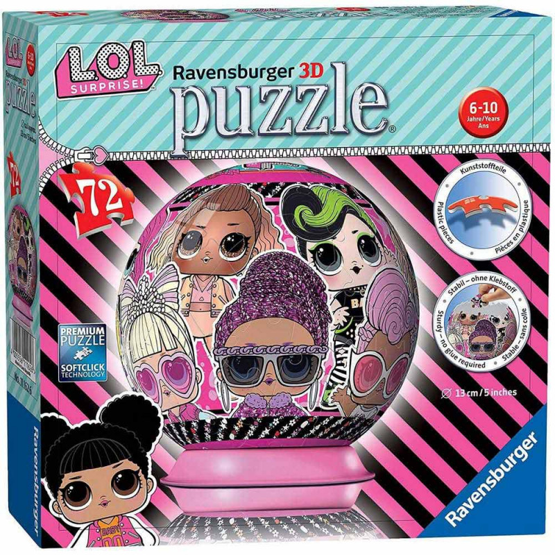 RAVENSBURGER 3D PUZZLE LOL